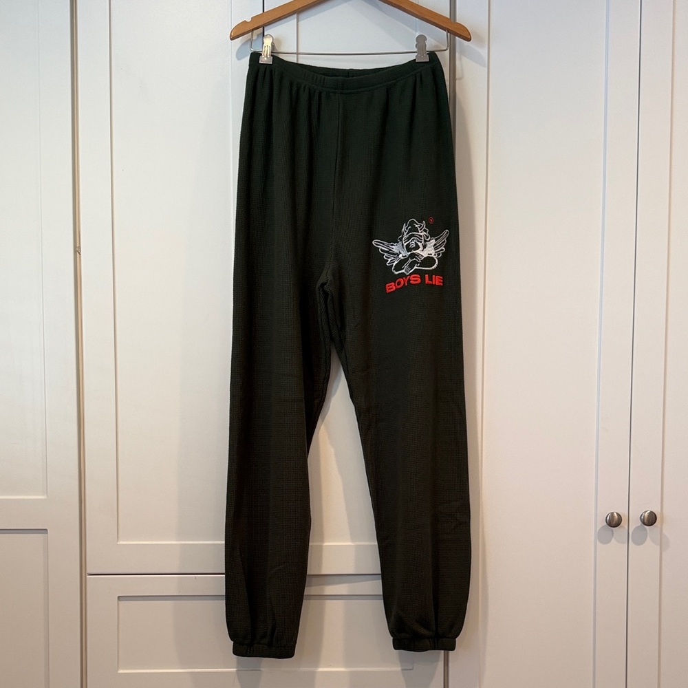 NWOT BOYS LIE THERMAL SWEATPANTS (Size M)